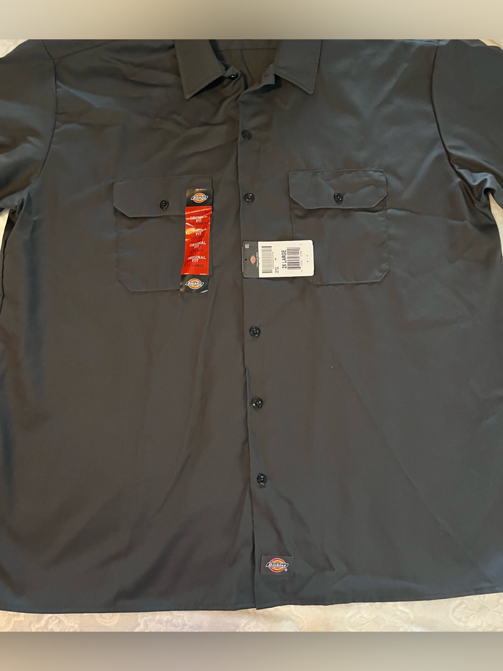 Dickies grey Men's Lightweight Work Shirt Jacket